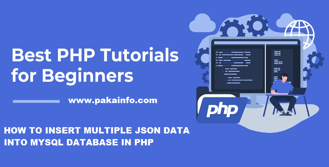 how to insert multiple json data into mysql database in php