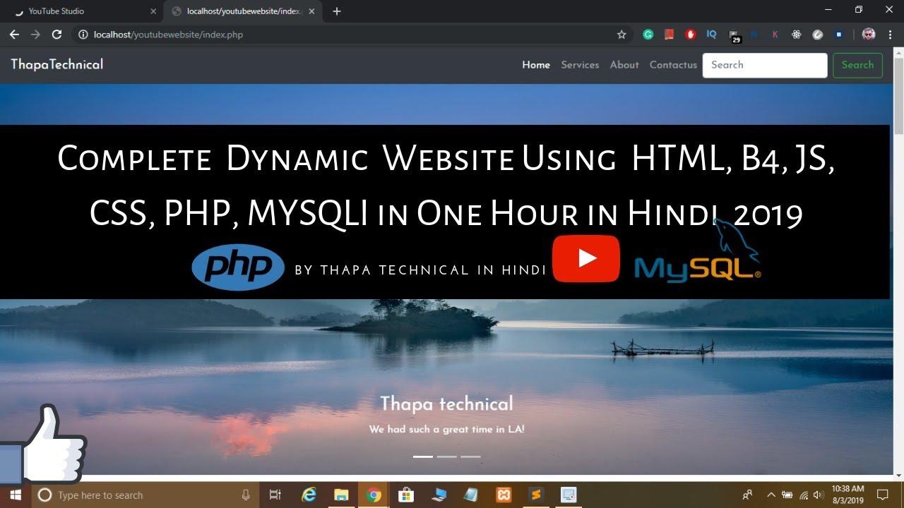 How to generate a html page dynamically using PHP?