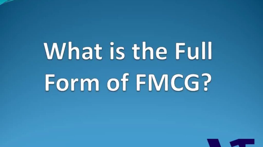 What Is The Meaning Of FMCG