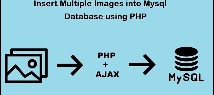 how to insert image in database using php