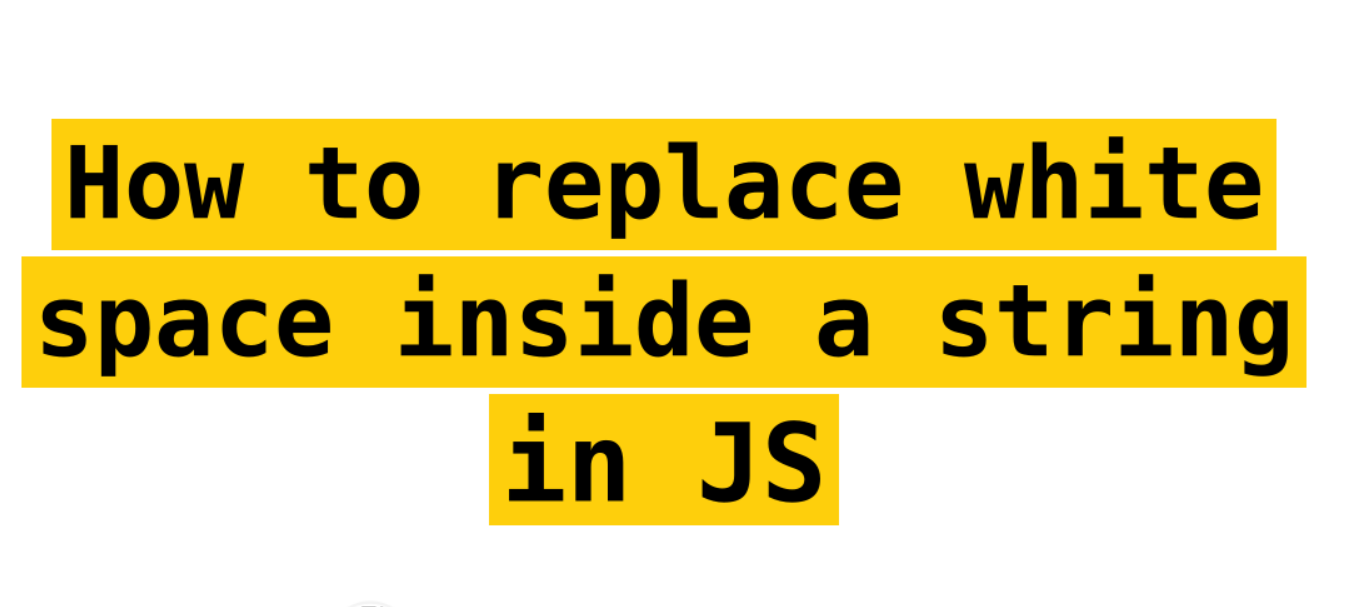 javascript replace all spaces