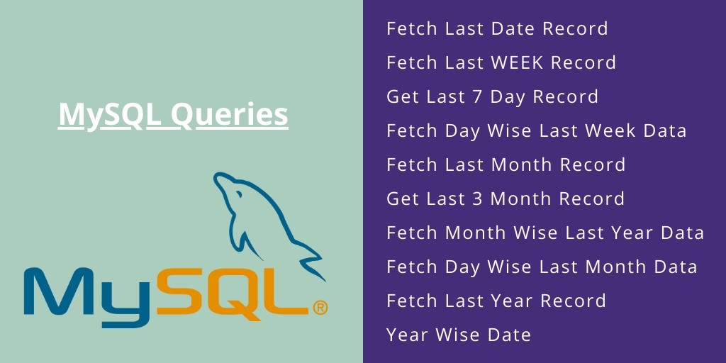 mysql get year from date – 5 ways to Get the Year from a Datetime Column in MySQL