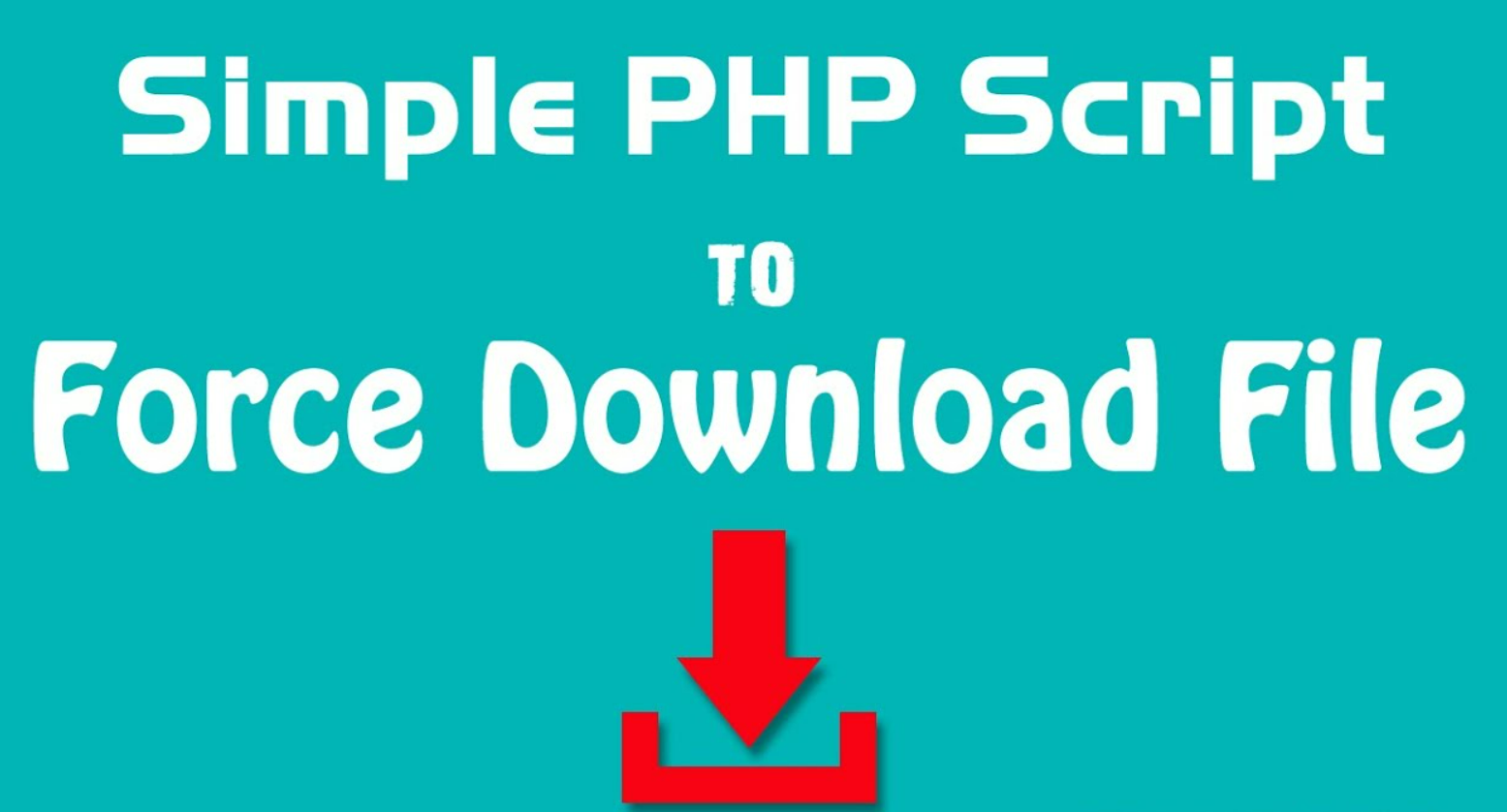 php downloading files