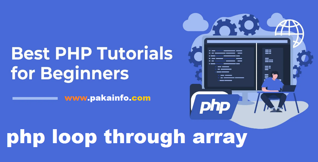 php loop through array