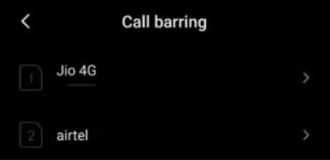 how to cancel call barring on vodacom