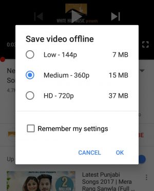 Youtube-offline-video-save-button