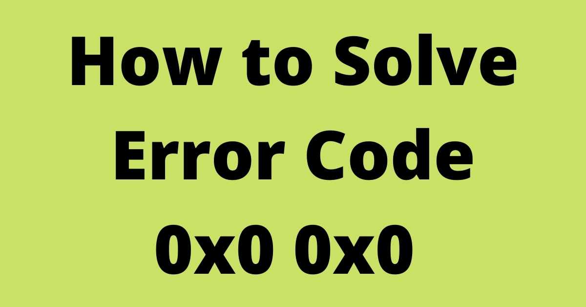 0x0 0x0