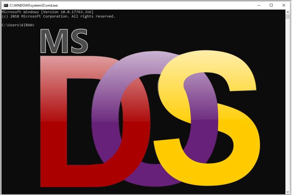 MS-DOS-in