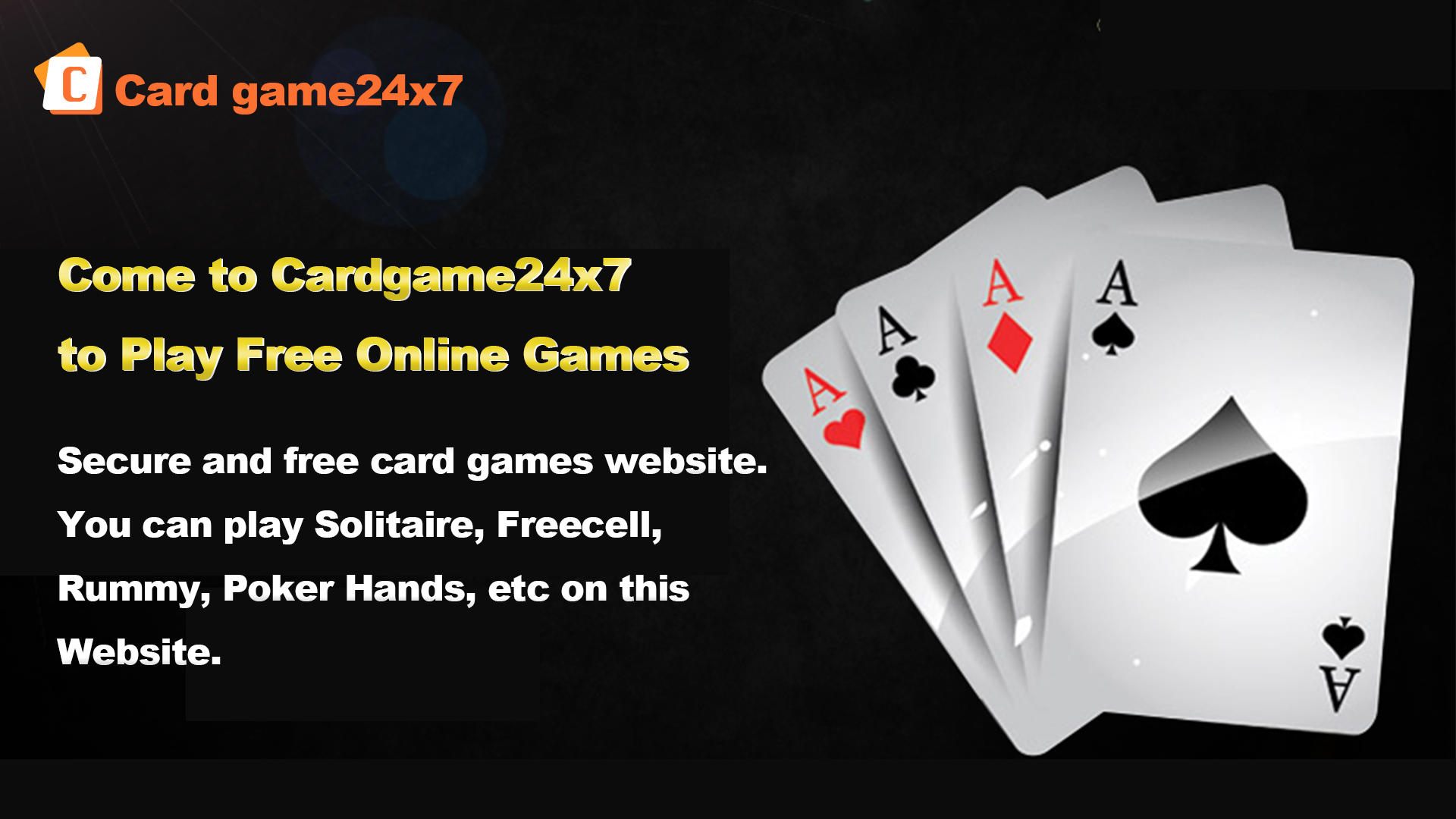 Come to Cardgame24x7 to Play Free Online Games