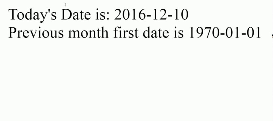 get previous date from given date in php