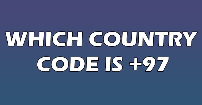 97 country code