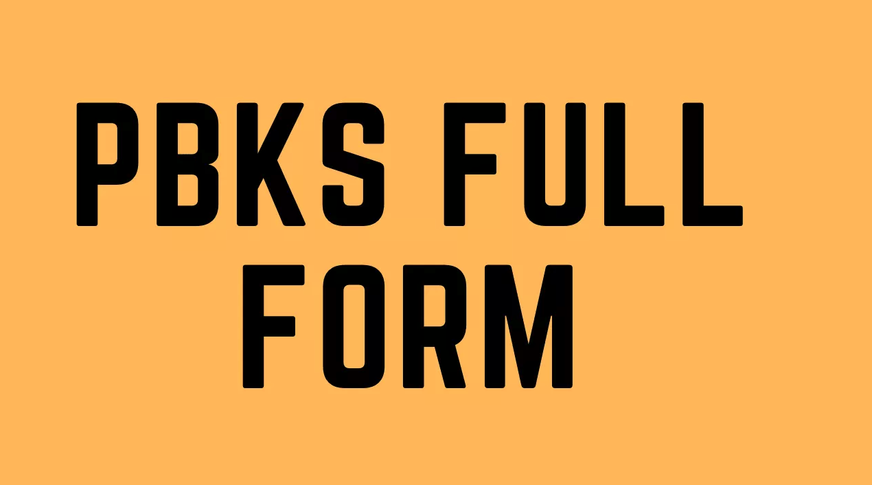 pbks full form