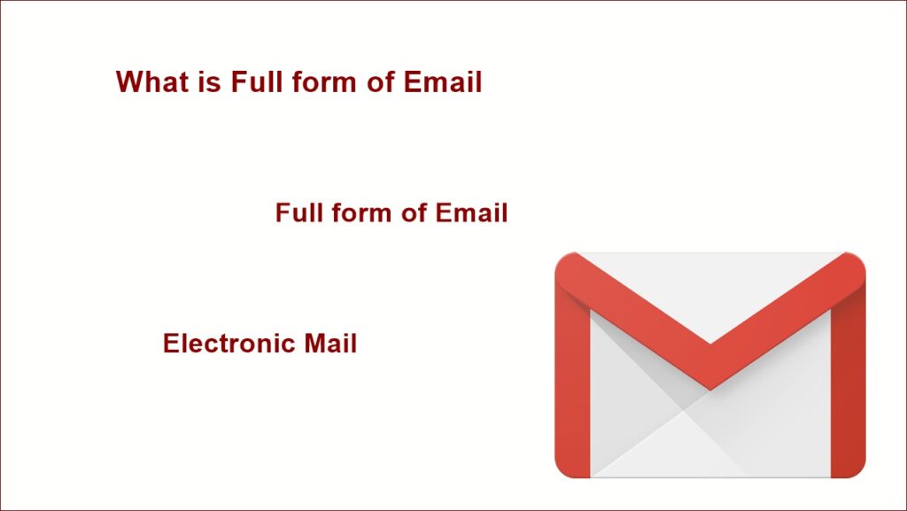 what is the full form of email