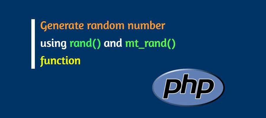 rand in php