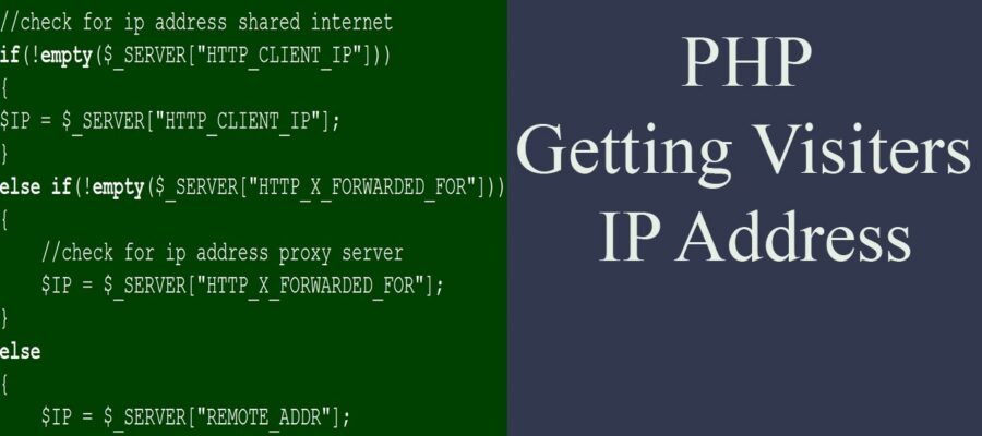 Get Visitor Information by IP Address in PHP