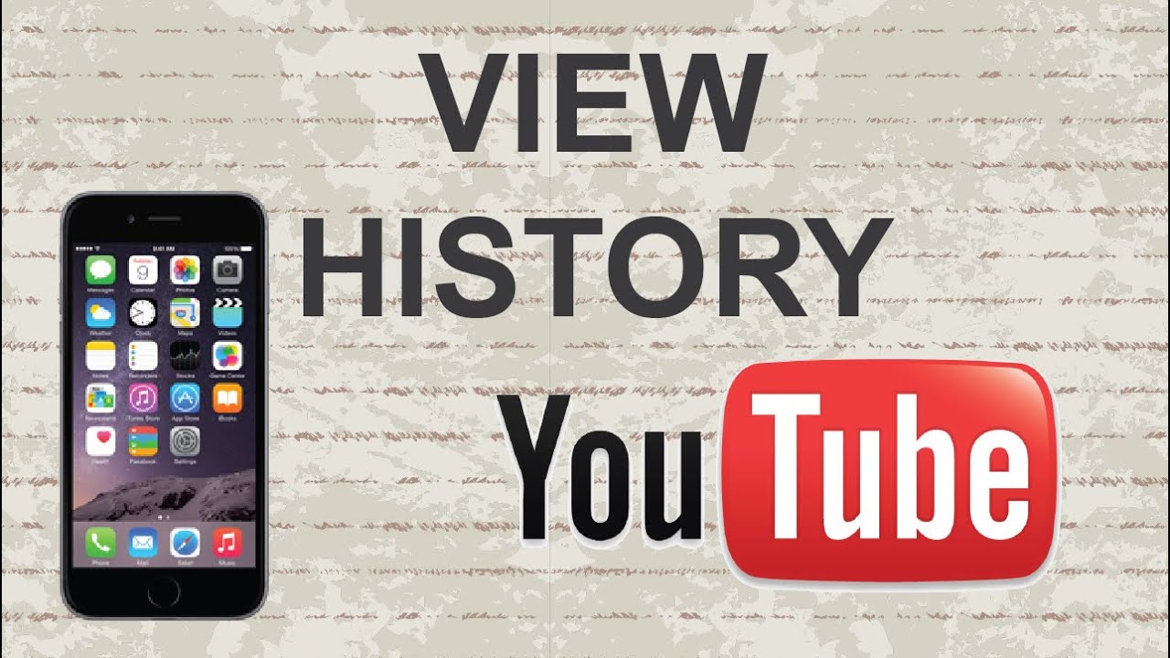 How to find your YouTube watch history