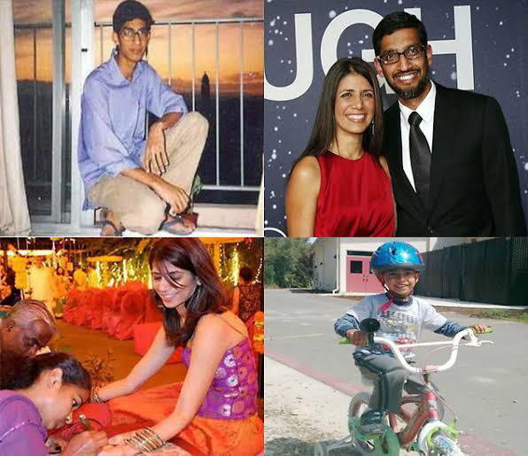Kiran Pichai With his Family