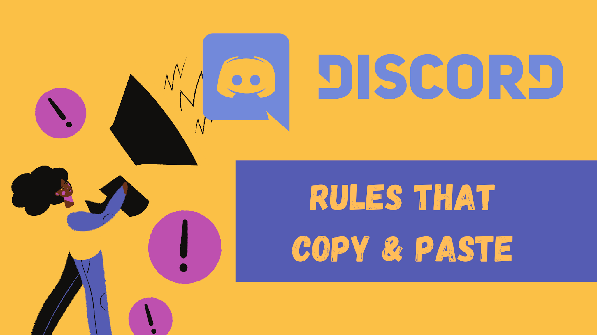 discord rules copy and paste