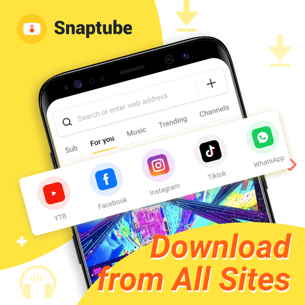Download TikTok Music With Snaptube