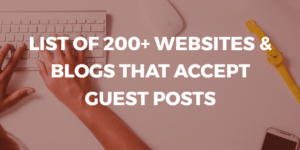 accepting guest posts