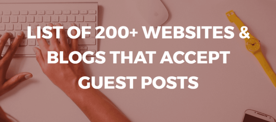 accepting guest posts