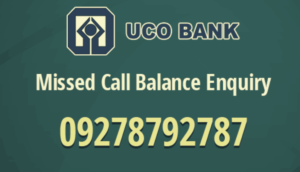 uco bank balance check number