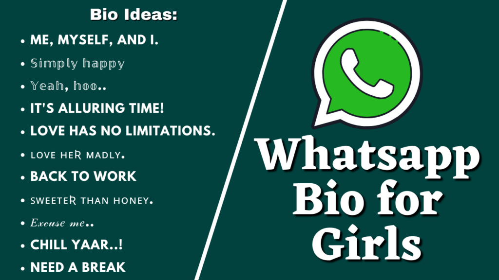 999+ {BEST} WhatsApp Bio For Boys & Girls 2024 (Copy & Paste)