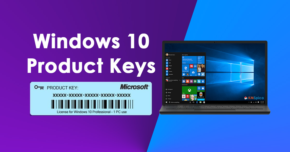 windows 10 pro product key Free 100% Working Activation