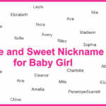 Most Popular Nicknames for Baby Girls