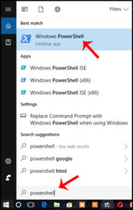 Find Windows With Powershell Command