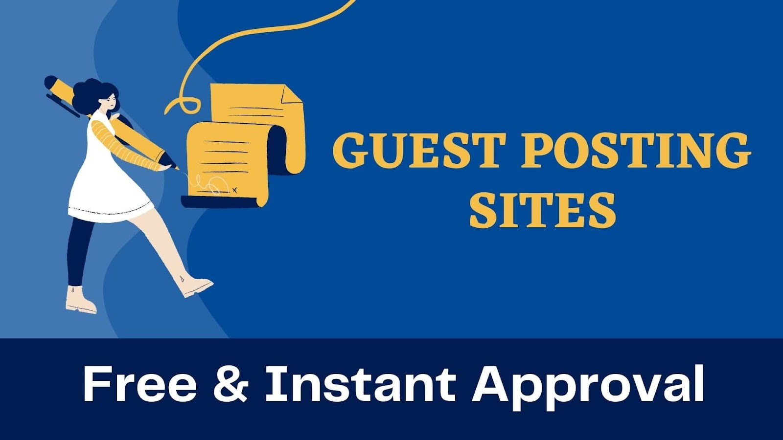free instant approval guest posting sites