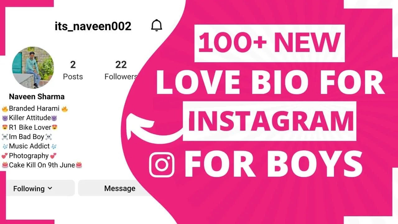 love bio for instagram