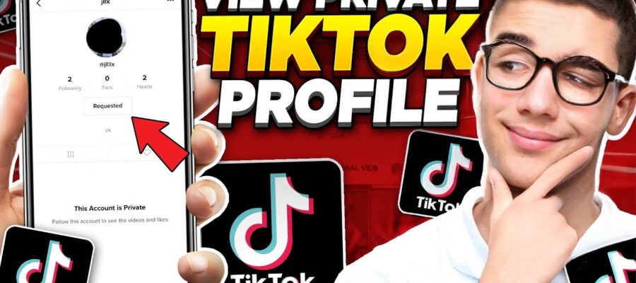 how to view private tiktok accounts