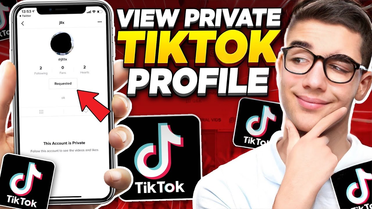 how to view private tiktok accounts