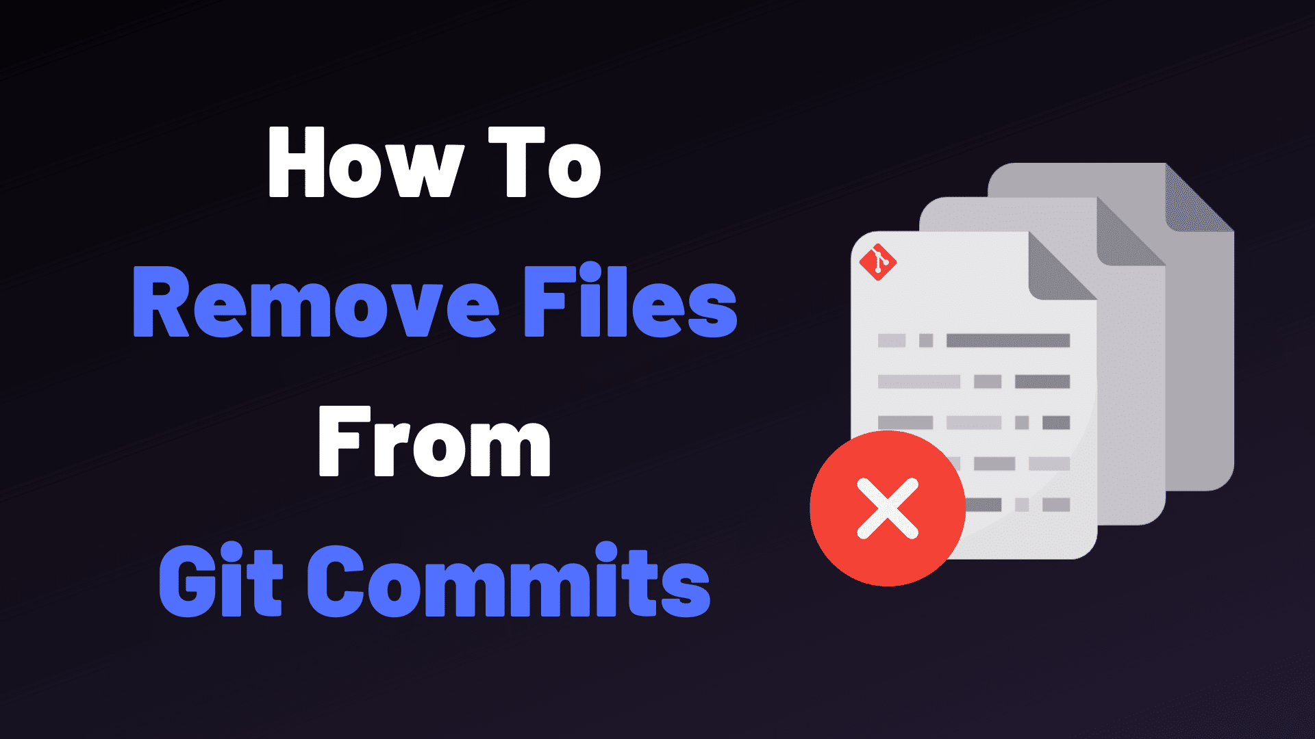 remove file from commit