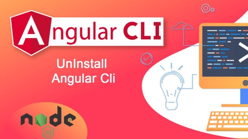 How to Uninstall and Reinstall Angular cli?