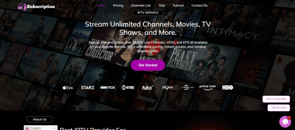 IPTV Subscription 8K