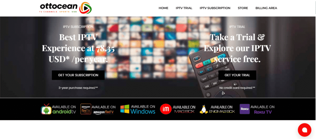 Ottocean iptv