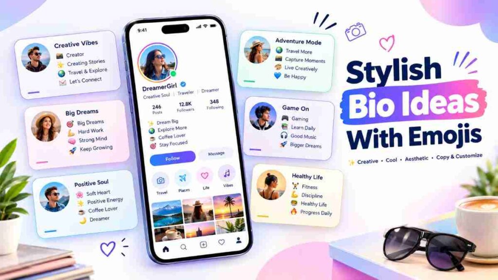 Stylish Bio Ideas With Emojis