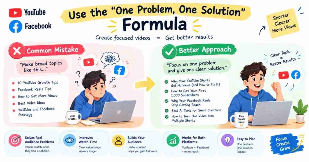 Use the "One Problem, One Solution" Formula