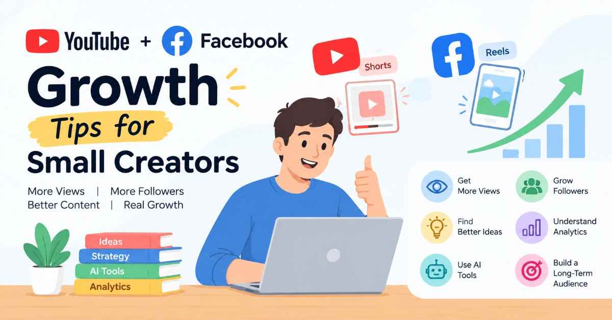 YouTube and Facebook growth